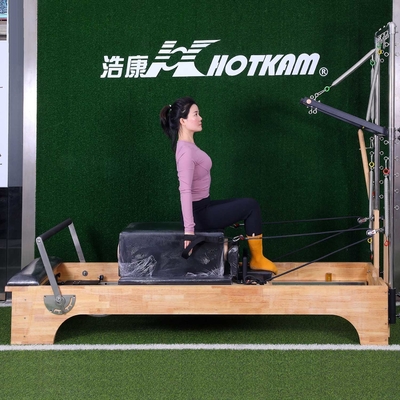 Нагружая машина реформатора Pilates оборудования тренировки 200kg Pilates глубокая низкая