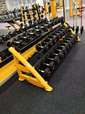 Шкаф 80kg гантели яруса гантели 2 фитнеса клуба спортзала мышцы тренировки
